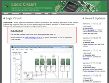 Tablet Screenshot of logiccircuit.org